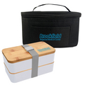 Stackable Bento Box with Insulated Case