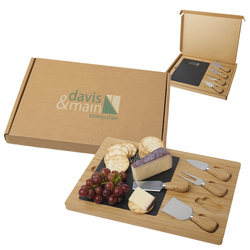Slate Cheese Board Gift Box